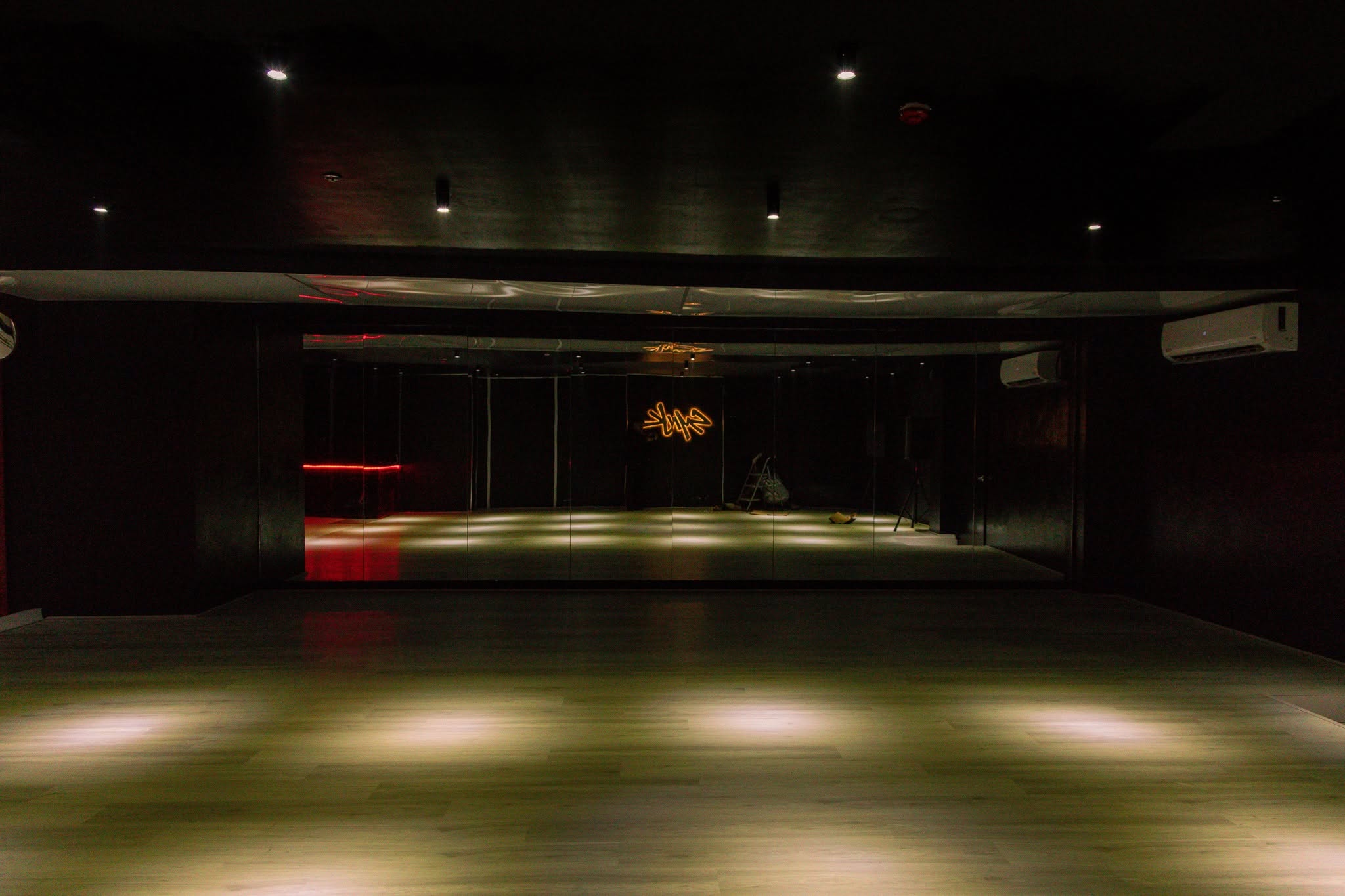 SYNK Dance Studio — mirrored main floor